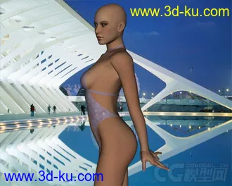 比基尼美女模型的图片