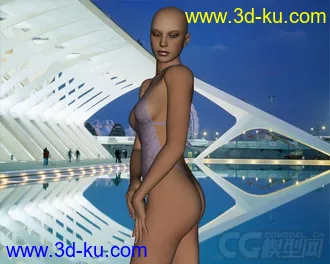 比基尼美女模型的图片