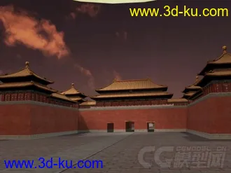 古代宫殿场景模型下载的图片