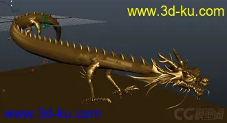 3D打印模型龙的图片