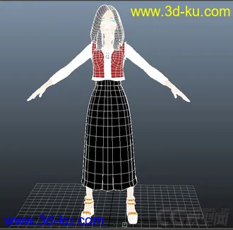 3D打印模型美女佳人的图片