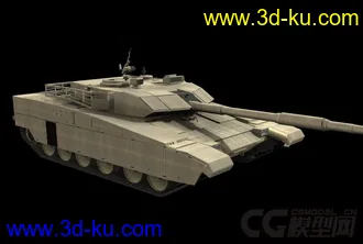 3D打印模型中国VT4的图片