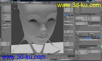 3D打印模型人体头部试手的图片