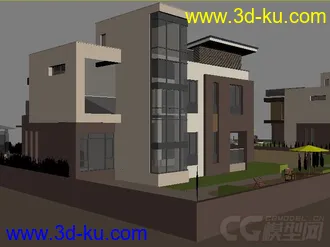 3D打印模型别墅11的图片