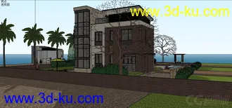 3D打印模型别墅11的图片