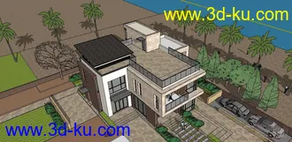 3D打印模型别墅11的图片