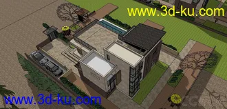 3D打印模型别墅11的图片