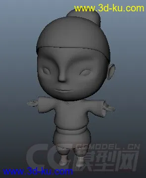 3D打印模型小捕快的图片