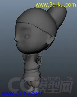 3D打印模型小捕快的图片