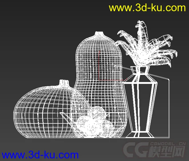 原创单体陈设摆件模型的图片1