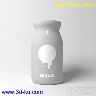 3D打印模型可大白爱移动电源的图片