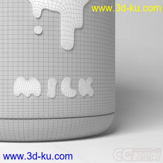3D打印模型可大白爱移动电源的图片