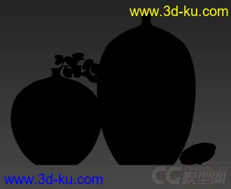 单体陈设摆件模型的图片