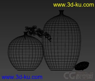 单体陈设摆件模型的图片