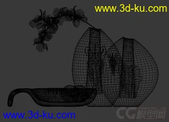 单体陈设摆件模型的图片