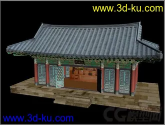 3D打印模型大雄宝殿····的图片