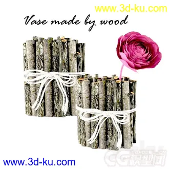 装饰摆饰 桌面饰品 艺术笔筒模型的图片