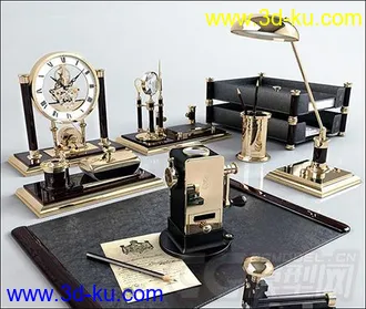 3D打印模型办公桌面摆设的图片