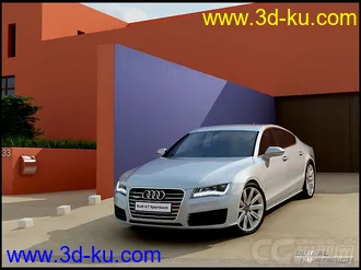 3D打印模型奥迪A7的图片