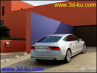 3D打印模型奥迪A7的图片