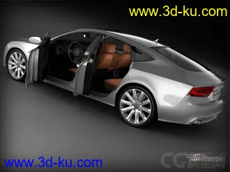 3D打印模型奥迪A7的图片