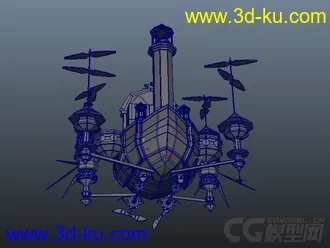 3D打印模型飞船的图片