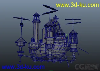 3D打印模型飞船的图片