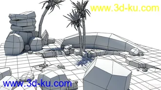 3D打印模型卡通场景的图片