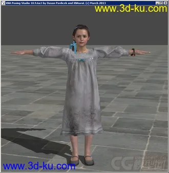 3D打印模型生化危机：启示录2女角色——娜塔莉亚的图片