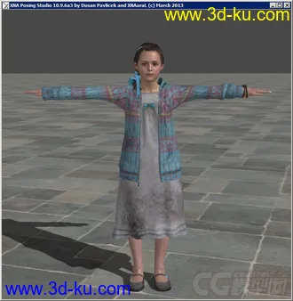 3D打印模型生化危机：启示录2女角色——娜塔莉亚2的图片