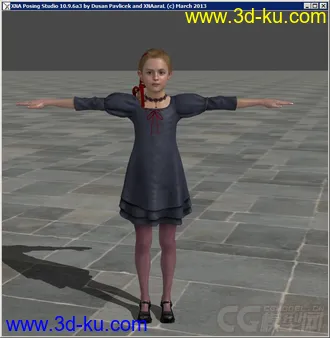 3D打印模型生化危机：启示录2女角色——娜塔莉亚（黑丝萝莉装）的图片