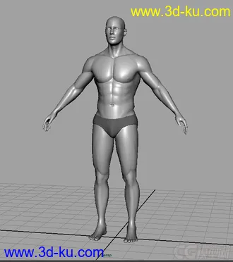 3D打印模型男人的图片