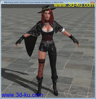 3D打印模型美女的图片
