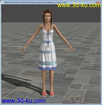 3D打印模型最终幻想7——爱丽丝的图片