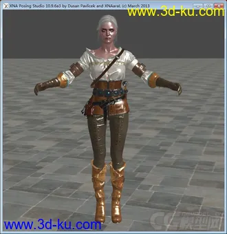 3D打印模型巫师3——希里2的图片