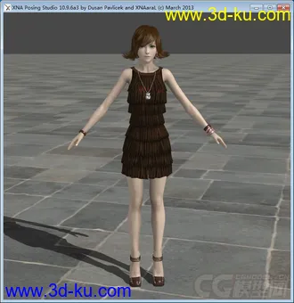3D打印模型最终幻想8——瑟尔菲2的图片
