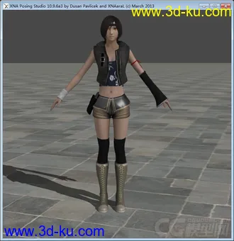 3D打印模型最终幻想7——尤菲的图片