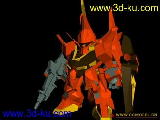 3D打印模型庆祝论坛重开，发新截出的sd能天使的图片