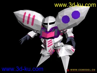 3D打印模型庆祝论坛重开，发新截出的sd能天使的图片