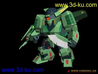 3D打印模型庆祝论坛重开，发新截出的sd能天使的图片