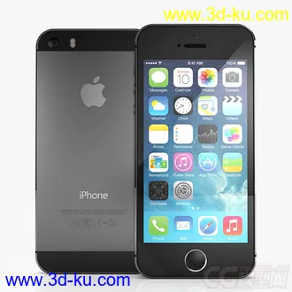 3D打印模型苹果手机_Apple iphone 5s的图片