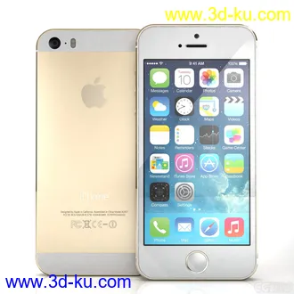 3D打印模型苹果手机_Apple iphone 5s的图片