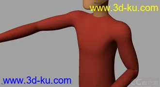 3D打印模型可以学习的人物一个 +有绑定动画的图片
