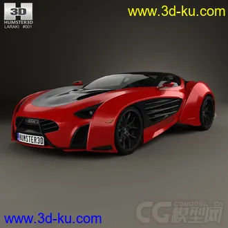 3D打印模型高质量超跑 Laraki Epitome的图片