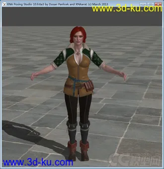 3D打印模型巫师3——特莉斯的图片