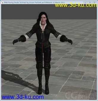 3D打印模型巫师3——叶奈法的图片