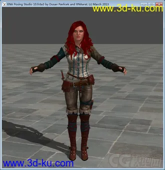 3D打印模型巫师2——特莉斯的图片