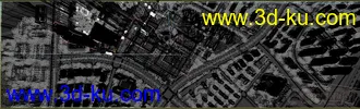 3D打印模型一个建筑鸟瞰场景 感觉还可以 喜欢的可以收藏哦的图片