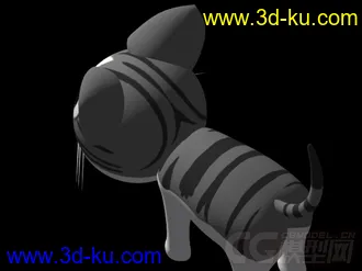 3D打印模型甜甜私房猫，喵小叽的图片