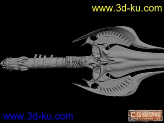 3D打印模型超精细刀模  max 8 文件的图片